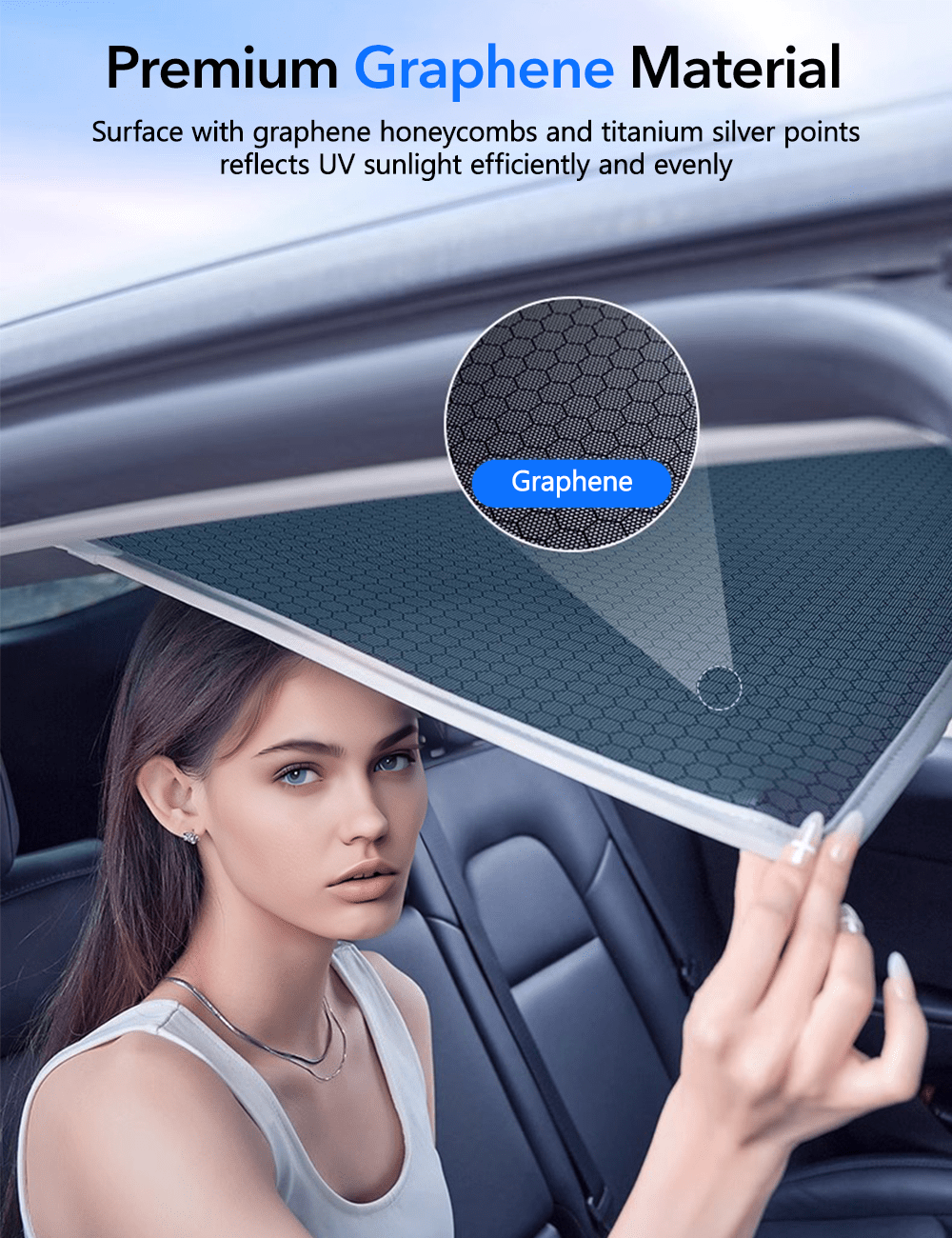 Roof Shade for Tesla Model Y | TESERY